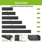 Full Spectrum Aquarium LED Light with Remote (30–60cm, IP68)