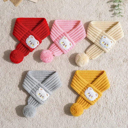 Cat Winter Knitted Scarf (Christmas & Birthday Style)