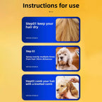 Anti-Tangle Pet Detangler Spray — Hypoallergenic Anti-Static Softener, 80ml