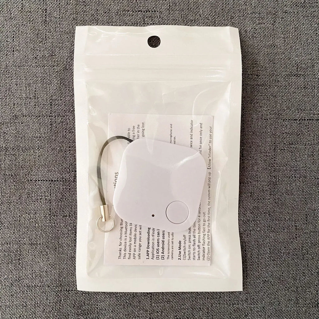 Mini Bluetooth Pet Tracker with Built-In Speaker - AirTag-Style Finder