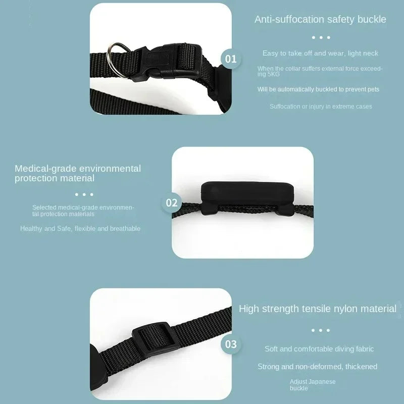 Waterproof GPS Animal Collar with Movement Alert - Remote Locator