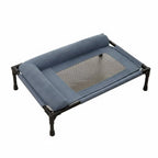 Elevated All-Season Pet Cot with Pillow Support
