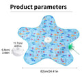 Star-Shaped Automatic 3-Speed Cat Toy — Chew-Proof Mental Stimulation Trainer