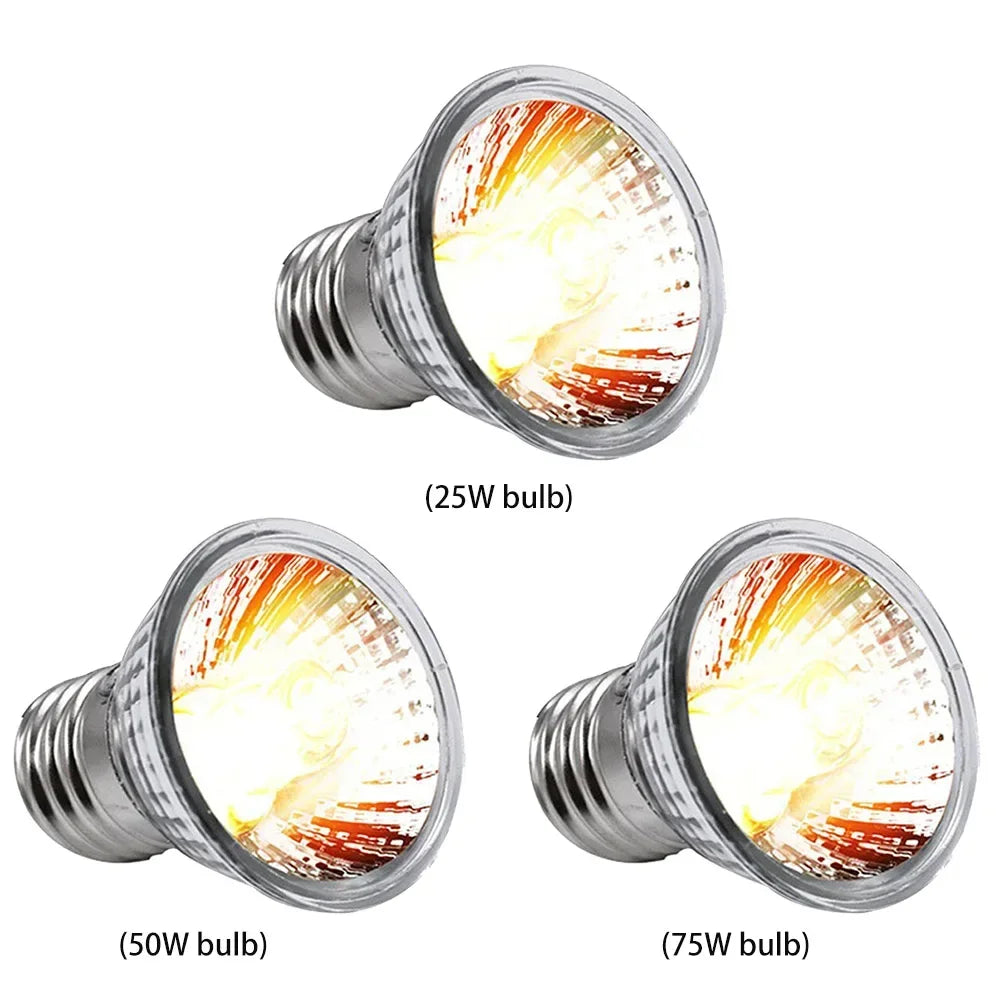 UVA+UVB Full Spectrum Reptile Basking Bulb — E27, Multi-Pack Options