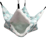 Cozy Fleece Hideout Hammock for Hamsters, Guinea Pigs & Sugar Gliders
