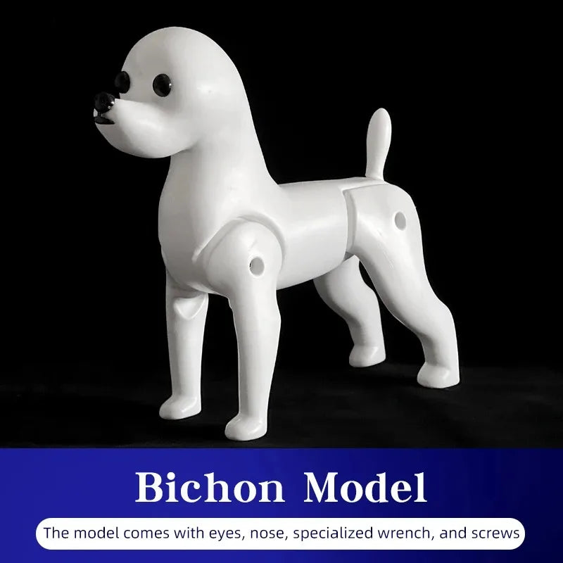 Bichon Grooming Practice Model with Wig