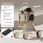 One-Click Fold Universal Lightweight Cat & Baby Stroller — 2026 Model