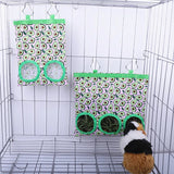 Hanging Hay Feeder Bag — Mess-Free Grass Storage for Rabbits & Guinea Pigs