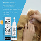 Pet Ear Cleaner Drops — Mite & Infection Care for Dogs & Cats, 120ml