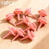 Silicone Feeding Nipples 10-Pack — For Milk, Water & Medicine