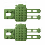 Self-Cleaning Silicone Corner Scratcher & Grooming Comb