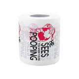 Christmas Novelty Toilet Paper (Holiday & New Year Decor)