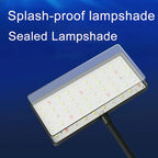 USB Full Spectrum Aquarium LED Clip Light (8W, Dimmable, 360° Rotatable)