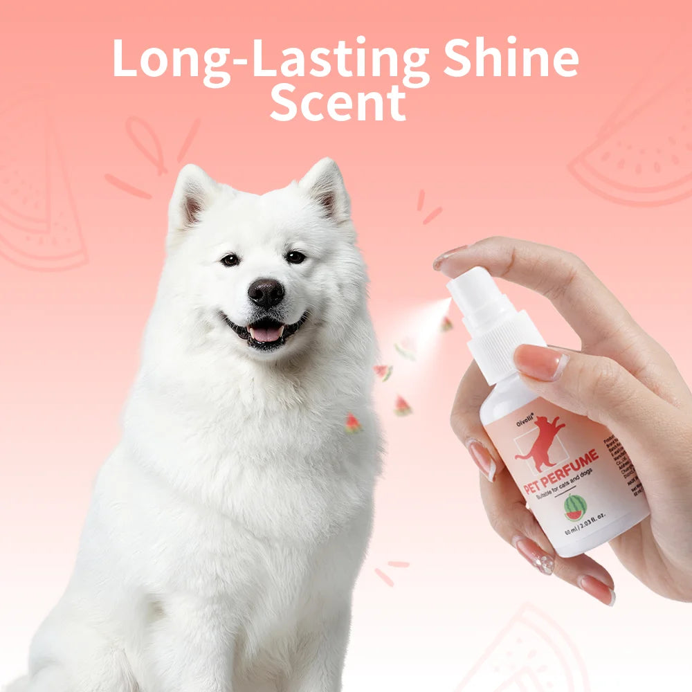 Watermelon Pet Cologne — Long-Lasting Deodorizing Spray for Dogs & Cats