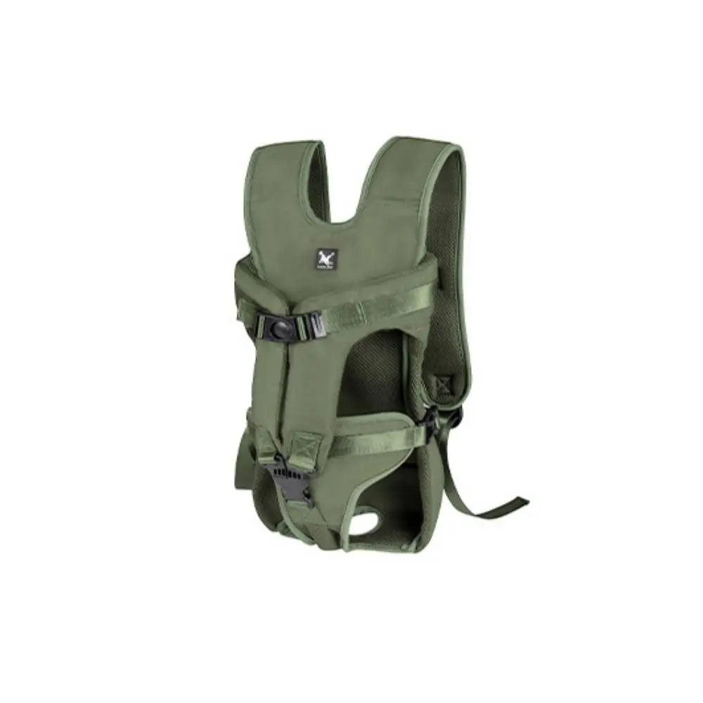 Adjustable Oxford Pet Front Backpack (Breathable, Multi-Size, All Seasons)