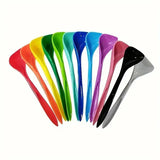 Plastic Pet Food Scoop Set — 3-Piece Multi-Color Feeding Scoops