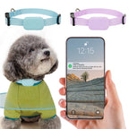 Battery GPS Dog Collar Tracker for iOS - Movement Alert Anti-Loss for Cats & Dogs