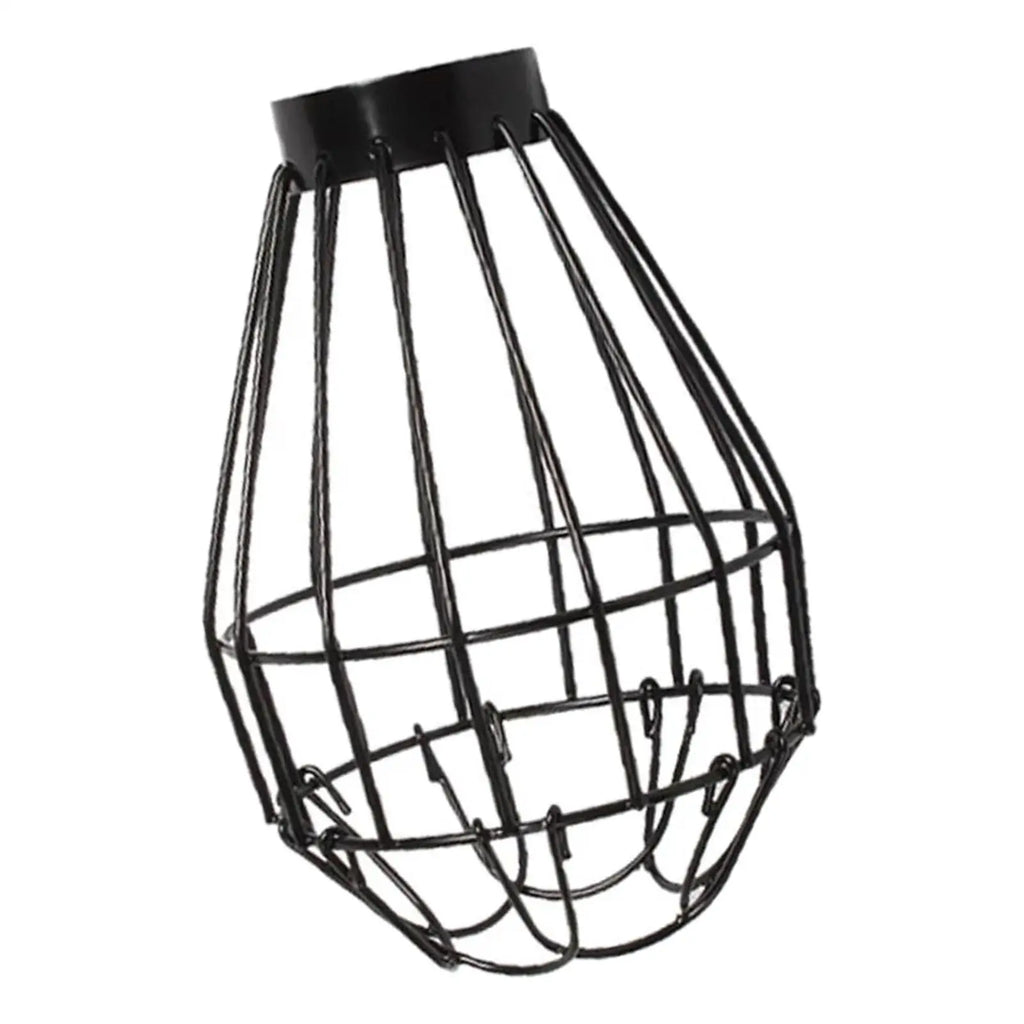 Anti-Scald Reptile Heat Lamp Guard — Mesh Safety Cover