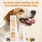 Probiotic Pet Dental Care Kit — Toothpaste, Brush & Finger Brush