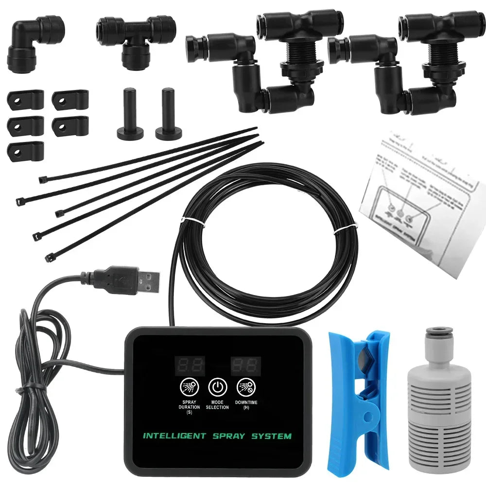 Automatic Reptile Fogger — App-Controlled Misting System with Timer