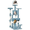 Ocean-Themed Multi-Level Cat Tower for Large Cats