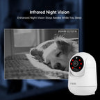 Tuya Smart 4K WiFi AI Camera for Pets with Night Vision & AI Alerts