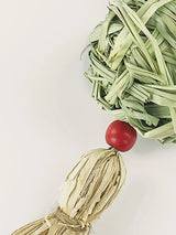 Grass Woven Chew Ball — Hanging Grinding Toy for Rabbits