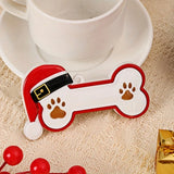 Custom Resin Bone Dog Name Tag (Personalized DIY Pendant)