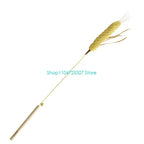 Bite-Resistant Straw Cat Chew Toy with Colorful Quills — Modifiable Interactive Cat Toy