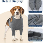 Professional Dog Leg Sleeve (Anti-Lick, Polyester, High Elasticity)