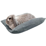 Rabbit Cuddle Bed — Plush Cushioned Lounger for Small Pets