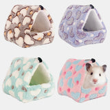 Warm Winter Hamster House — Thick Plush Nest Bed