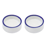 Mini Ceramic Reptile Water & Food Bowl — Set of 2 for Spiders, Geckos & Tortoises