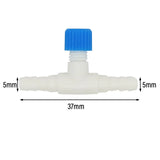 Aquarium Air Flow Control Valves for 5mm Tubing 10/20 Pack
