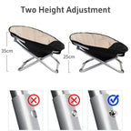 Portable Foldable Pet Moon Chair for Outdoor Camping