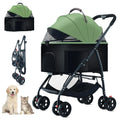 3-in-1 Dog Stroller Wagon with Removable Cat Stroller & Backpack Carrier for Dogs up to 55 lbs