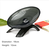 Silent Flying Saucer Exercise Wheel — Quiet Runner for Hamsters