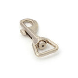 Swivel Locking Carabiner Clip — Auto-Lock Hook for Pet Leashes & Keychains