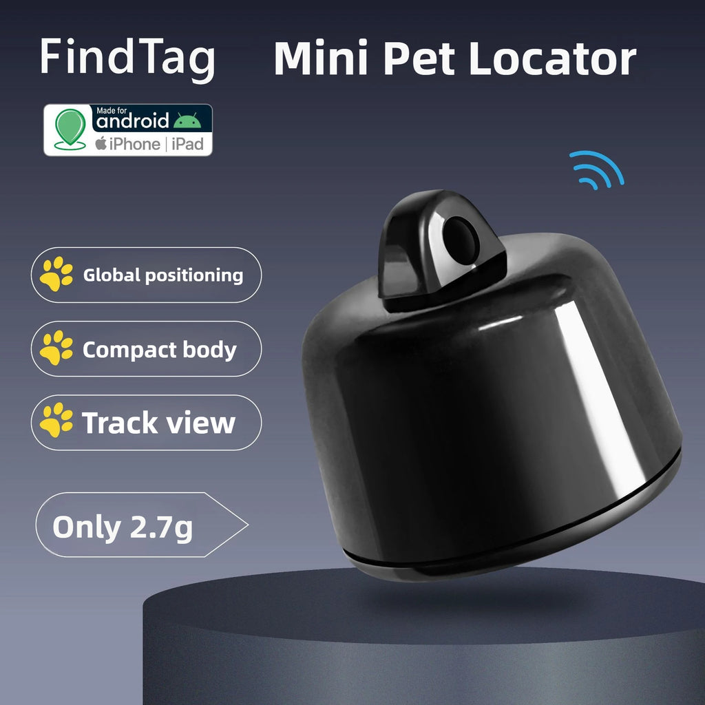 Mini GPS Tracker for Birds, Dogs & Cats with 3-Day Movement History