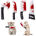 4-Pack Knife-Shaped Catnip Crinkle Toys — Fun Indoor Exercise