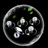 Silicone Air Pump Cylinder Holder with Suction Cups (Tank Mount)