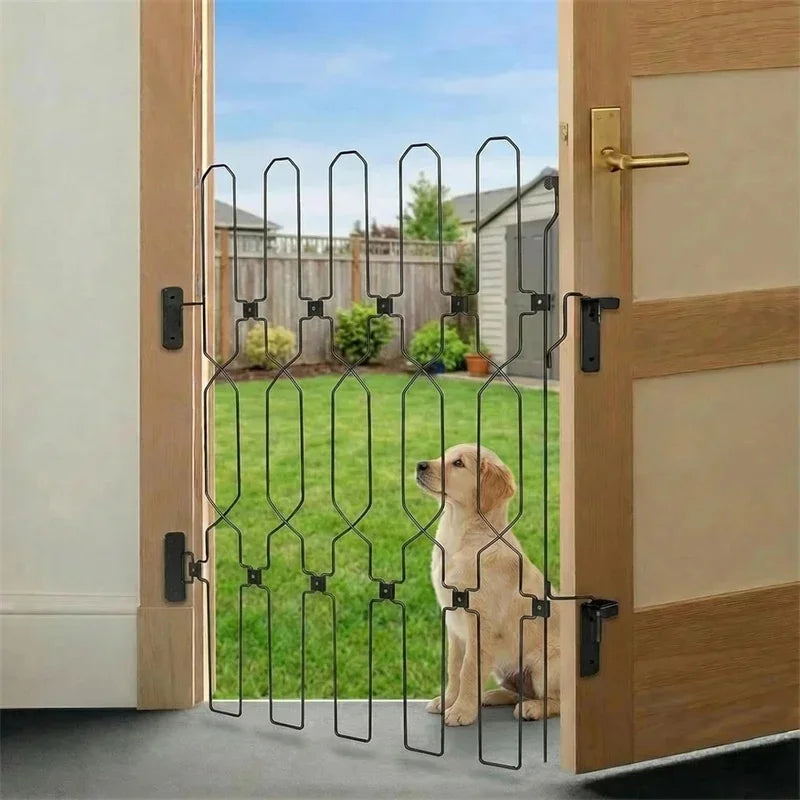 Retractable Metal Pet Safety Gate