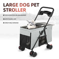 Portable Foldable Outdoor Travel Cart for Medium & Large Dogs & Cats