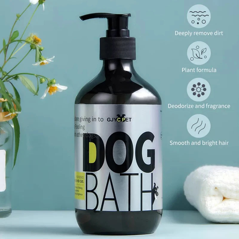 Anti-Flea Pet Shampoo for Dogs and Cats (Itch Relief, 500ml)