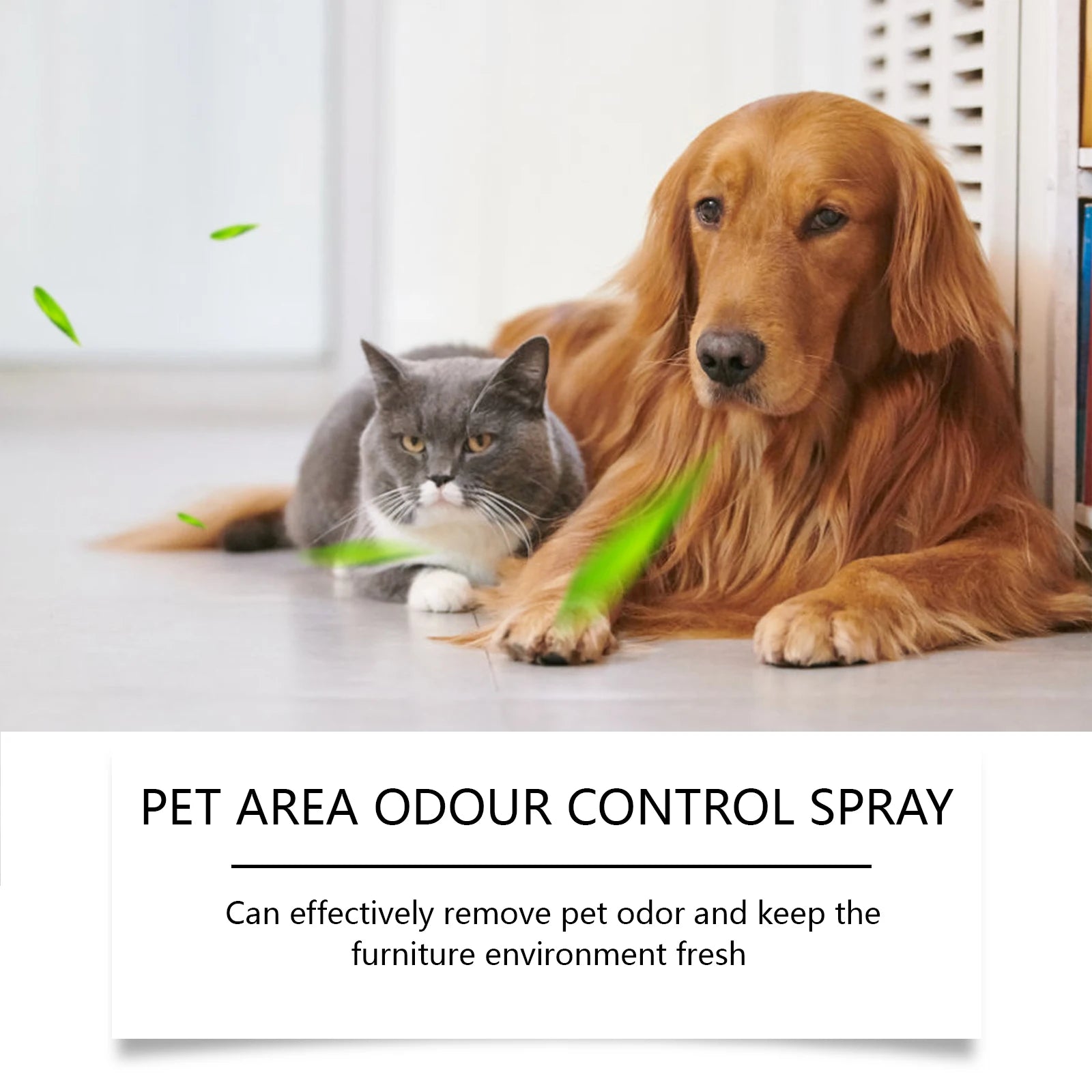 Pet Deodorizing Spray — Eliminates Odors & Freshens Indoor Air, 100ml