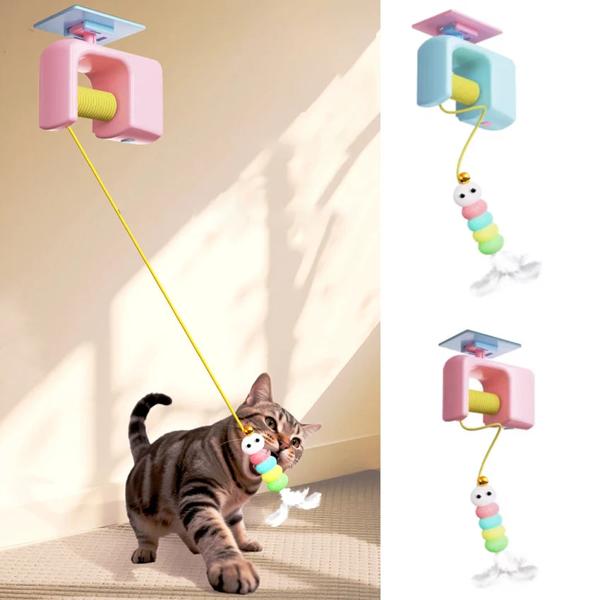 Automatic Flying Bird Door Teaser Toy