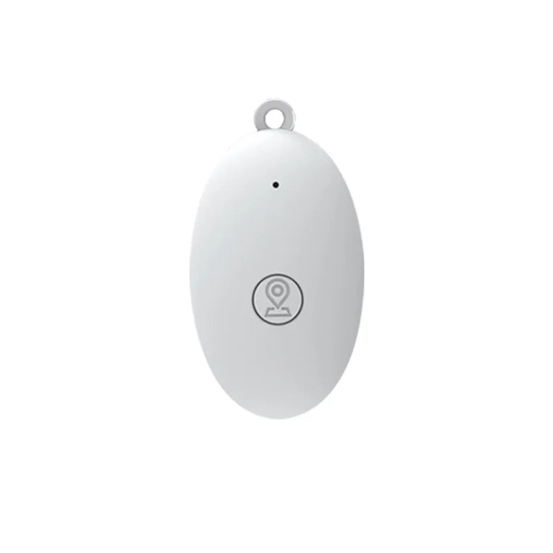 Oval Mini GPS Smart Tracker & Anti-Loss Locator for Pets, Kids, Bags & Keys