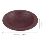 Turtle Bathing Pool & Feeding Dish — Easy-Clean Water Bowl for Box Turtles & Frogs