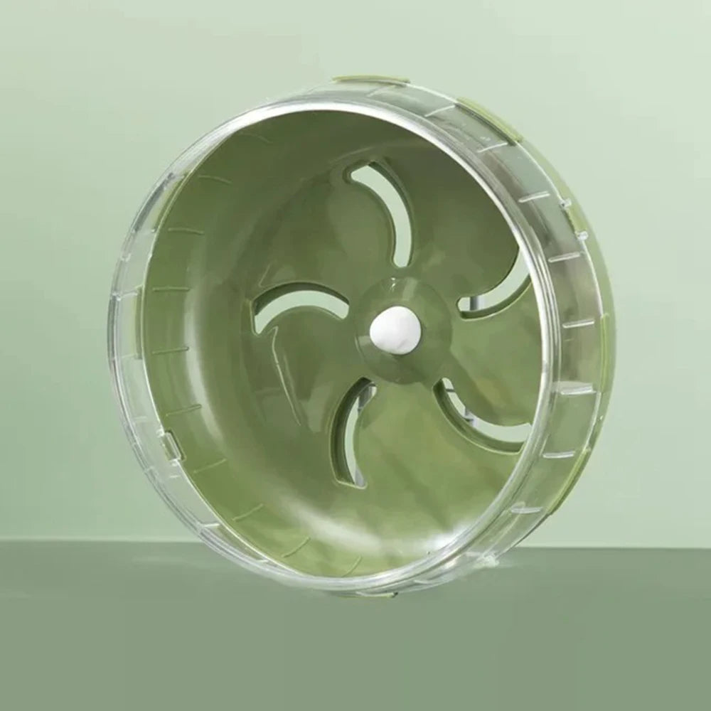 Silent Small Pet Exercise Wheel — Non-Slip Running Wheel for Hamsters