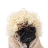 Spoof Wig for Dogs & Cats (Pet Christmas Costume Accessory)